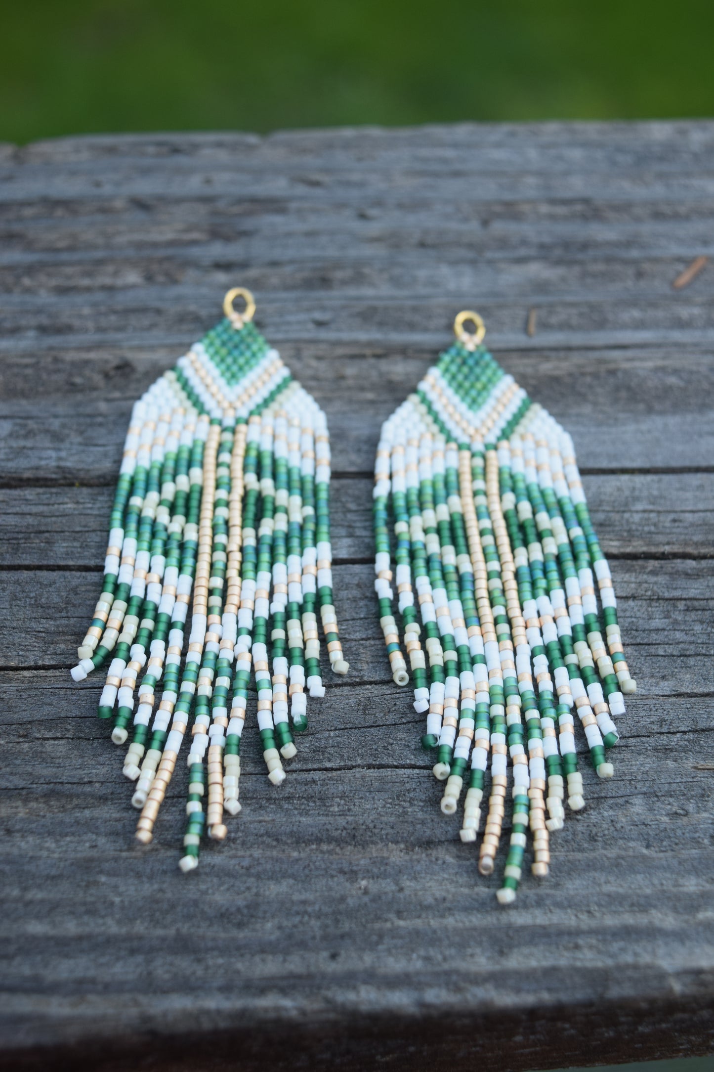 Green and Gold Fringe