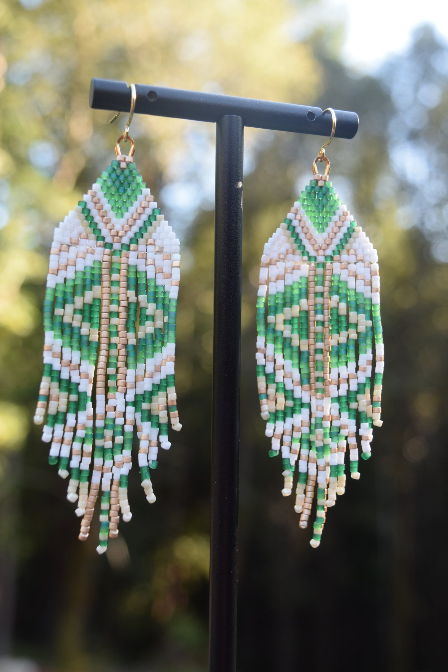 Green and Gold Fringe