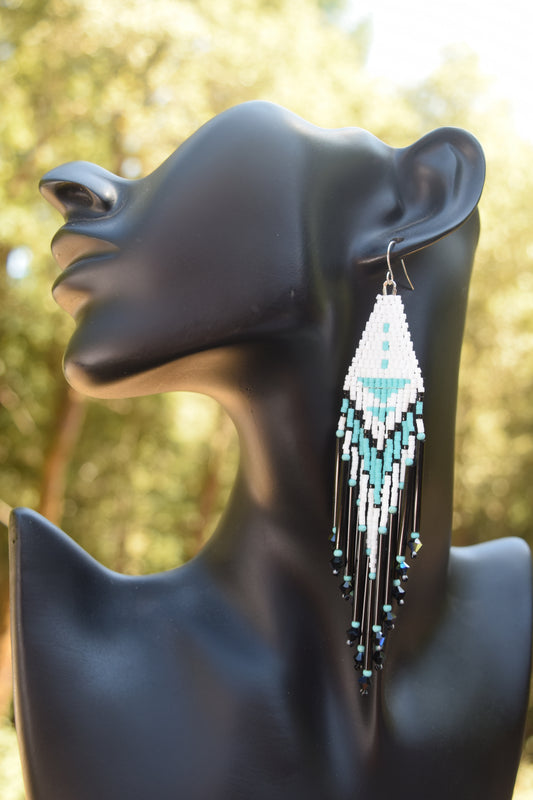 Outlaw Woman (black and turquoise)