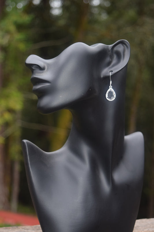 Timeless Glass Teardrops